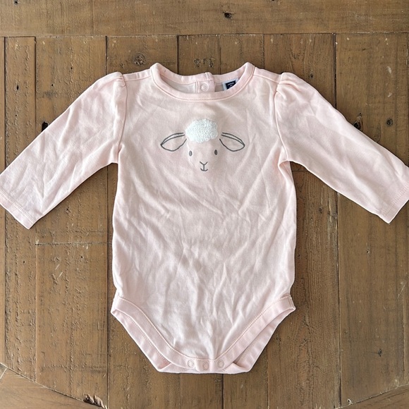 Janie and jack sheep long sleeve onesie - Picture 1 of 5
